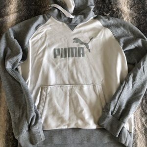 Worn mens puma hoodie